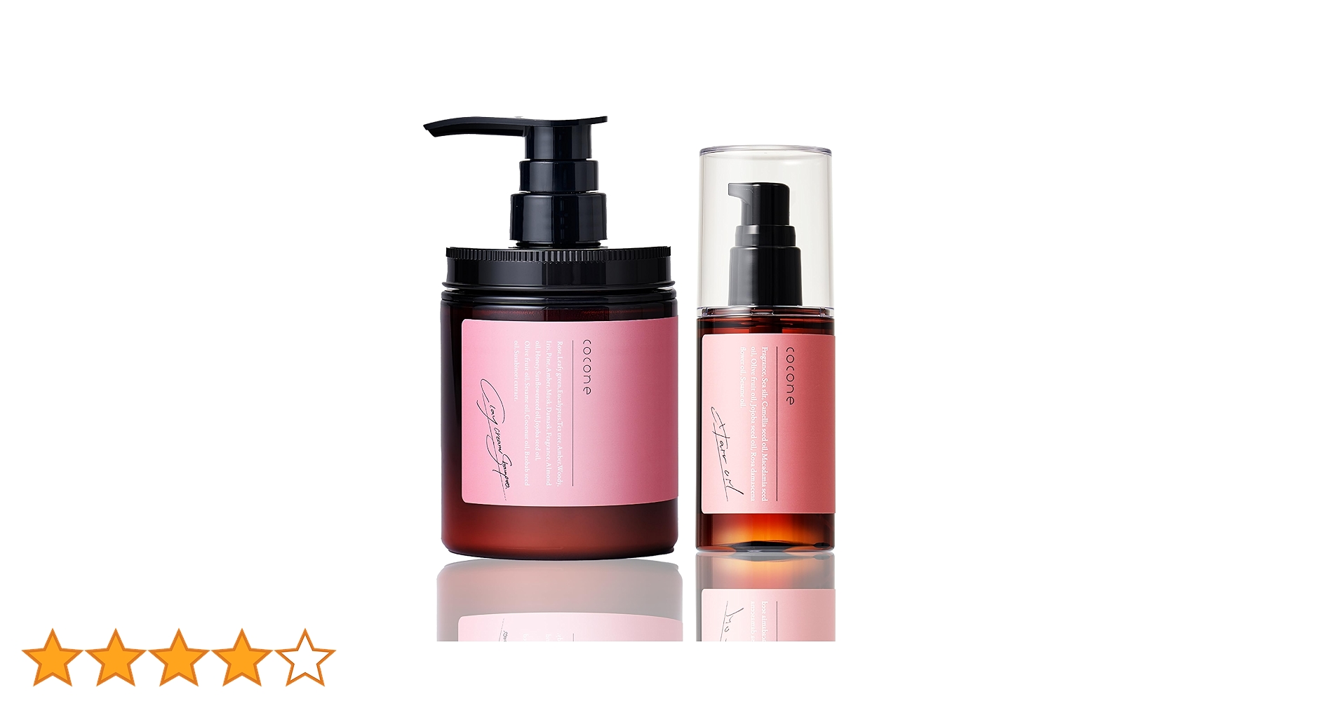 Amazon | クレイクリームシャンプー & ヘアオイル セット (スムース